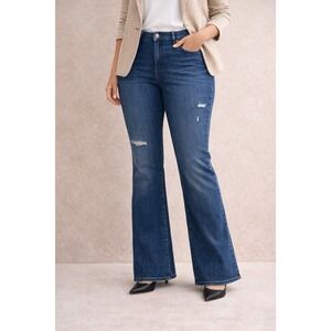 Torrid Plus Size Jeans 26R Sky High Kick Boot Super Soft Stretch High Rise Denim